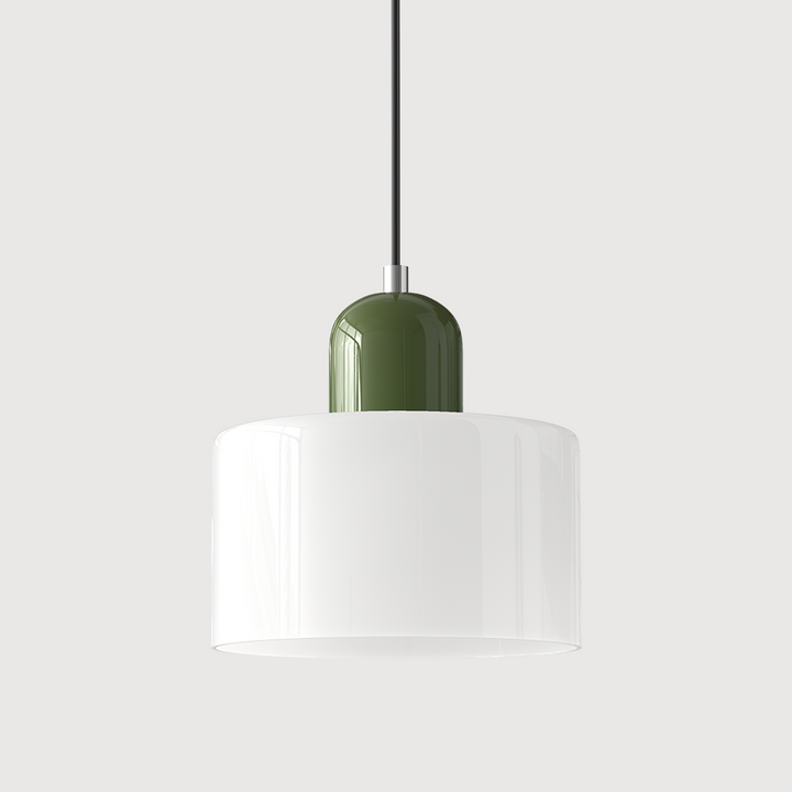 Bauhaus Glas Pendelleuchte für Stilvolle Innenräume
