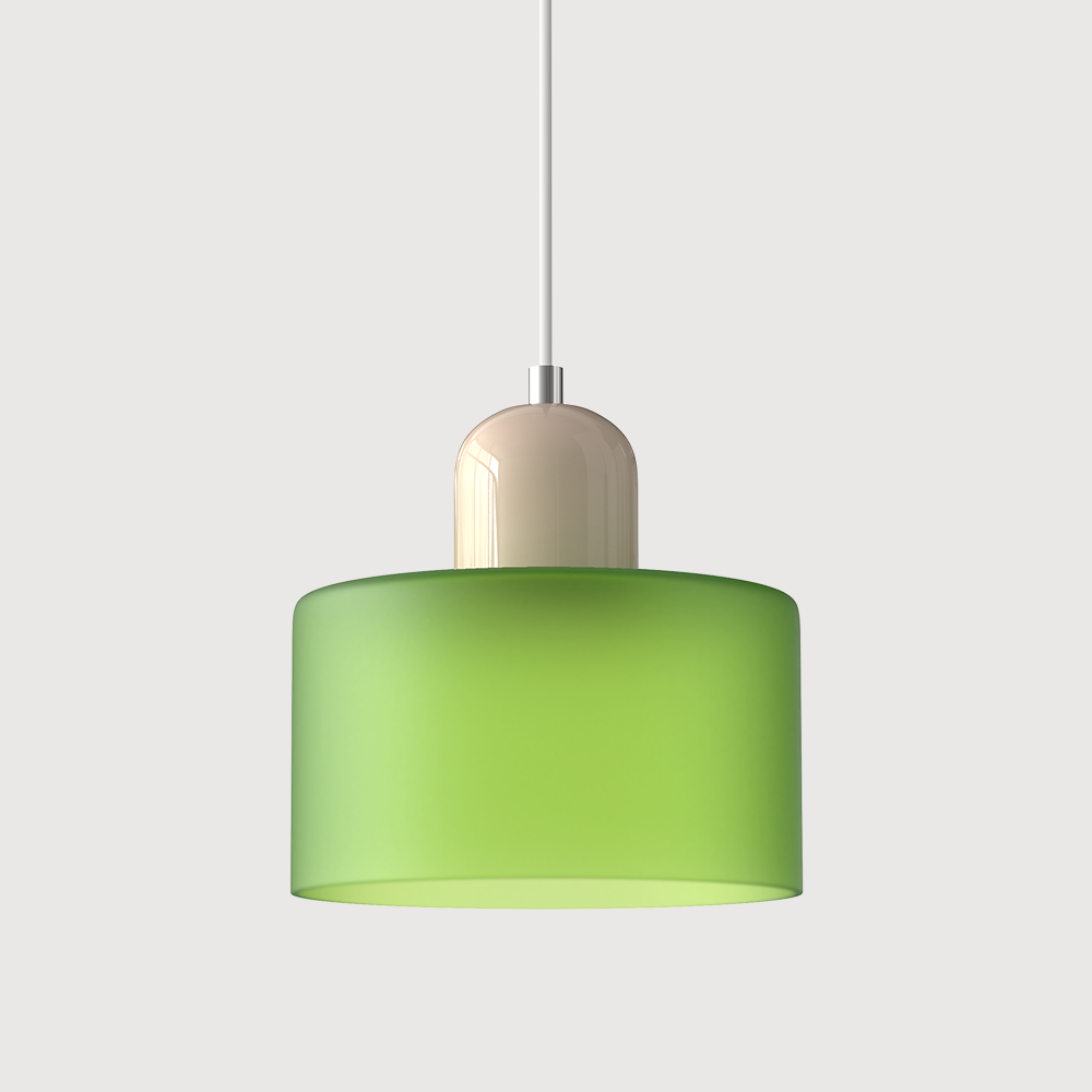 Bauhaus Glas Pendelleuchte für Stilvolle Innenräume