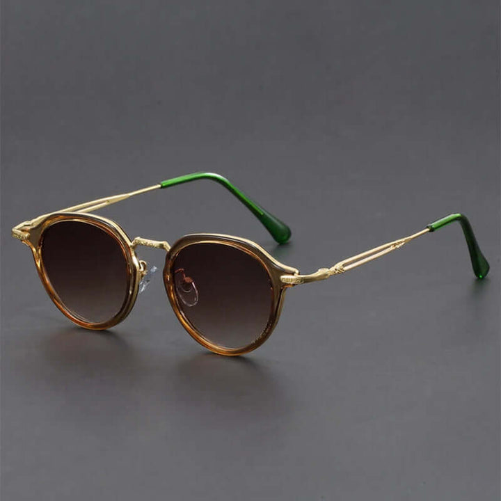 Sonnenbrille: Vintage-Design mit UV400-Schutz