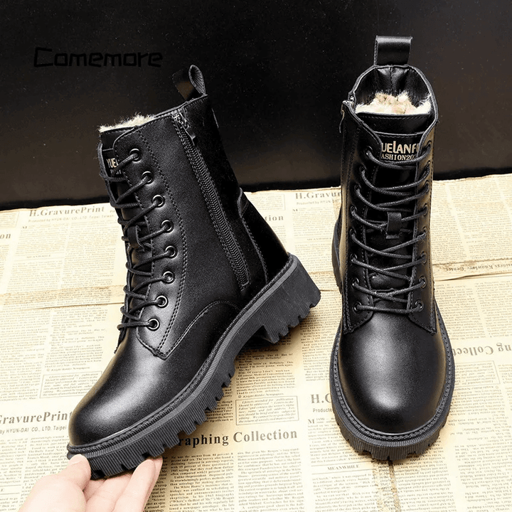 Luxus Damen-Winterstiefel: Warm, elegant & rutschfest