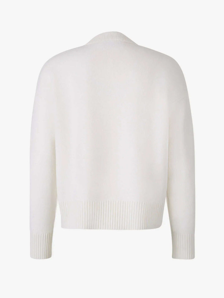 Damen Pullover mit Herz-Druck