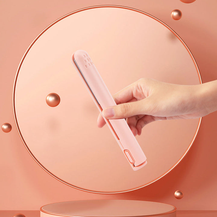 "2-in-1 Haarstyler mit Keramikbeschichtung, ergonomisch, ideal zum Glätten und Locken, vielseitig, effiziente Haarpflege"