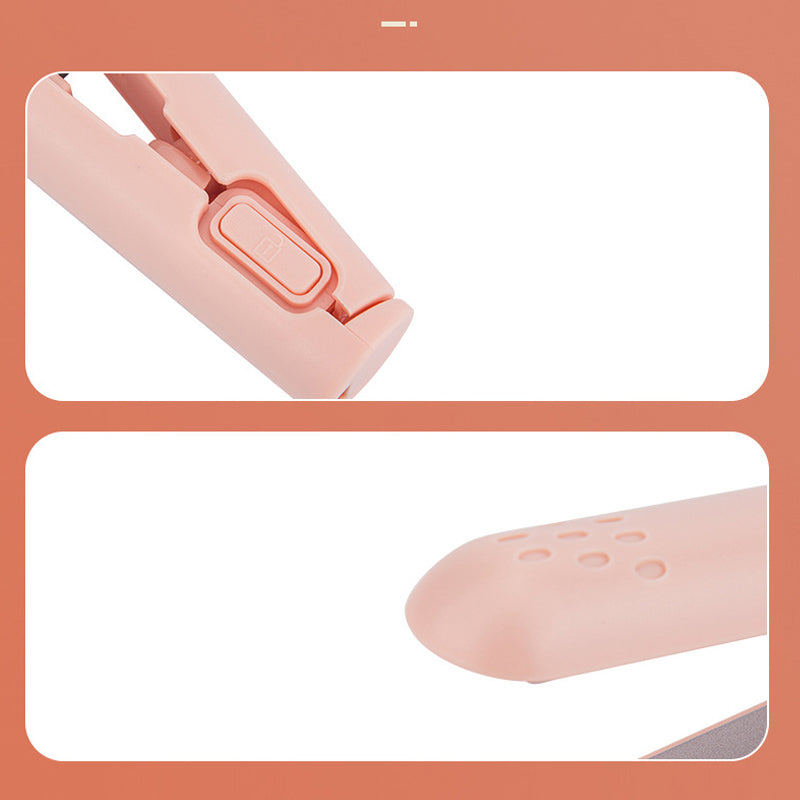 "2-in-1 Haarstyler mit Keramikbeschichtung, ergonomisch, ideal zum Glätten und Locken, vielseitig, effiziente Haarpflege"