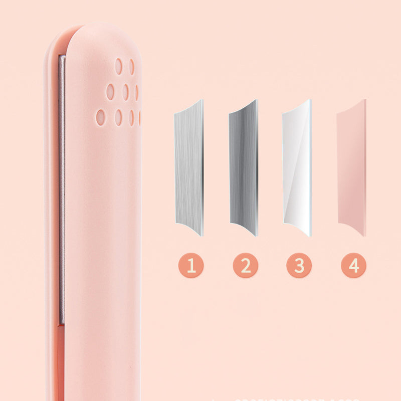 "2-in-1 Haarstyler mit Keramikbeschichtung, ergonomisch, ideal zum Glätten und Locken, vielseitig, effiziente Haarpflege"