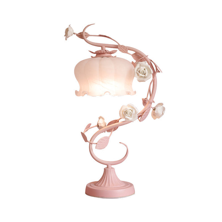 RosaGlo™ - Stilvolle überdachte Rosenlampe für Romantische Räume
