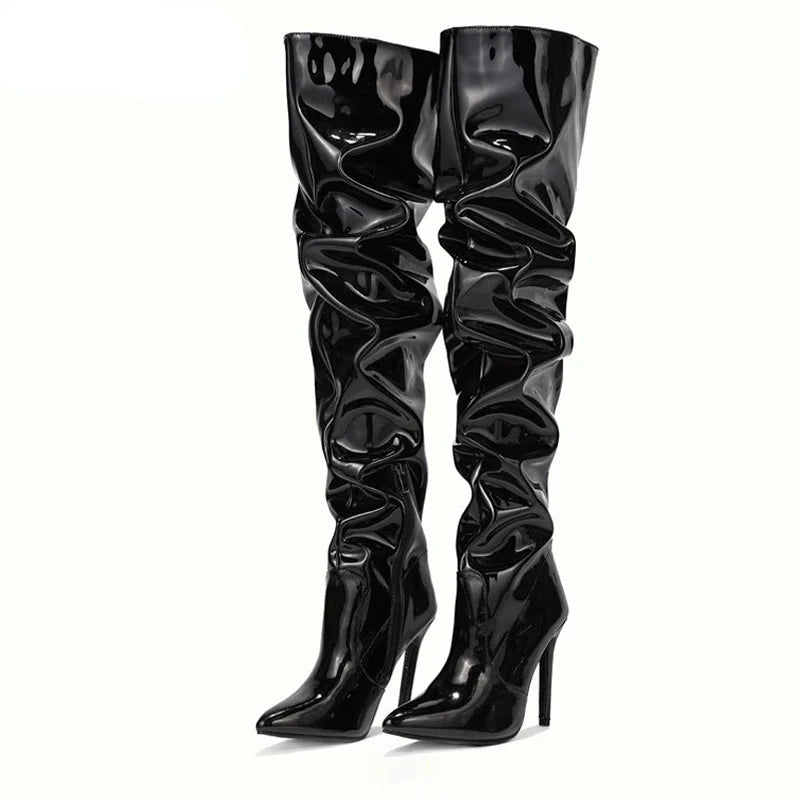 Damenstiefel mit 8 cm Absatz - Elegant und Vielseitig