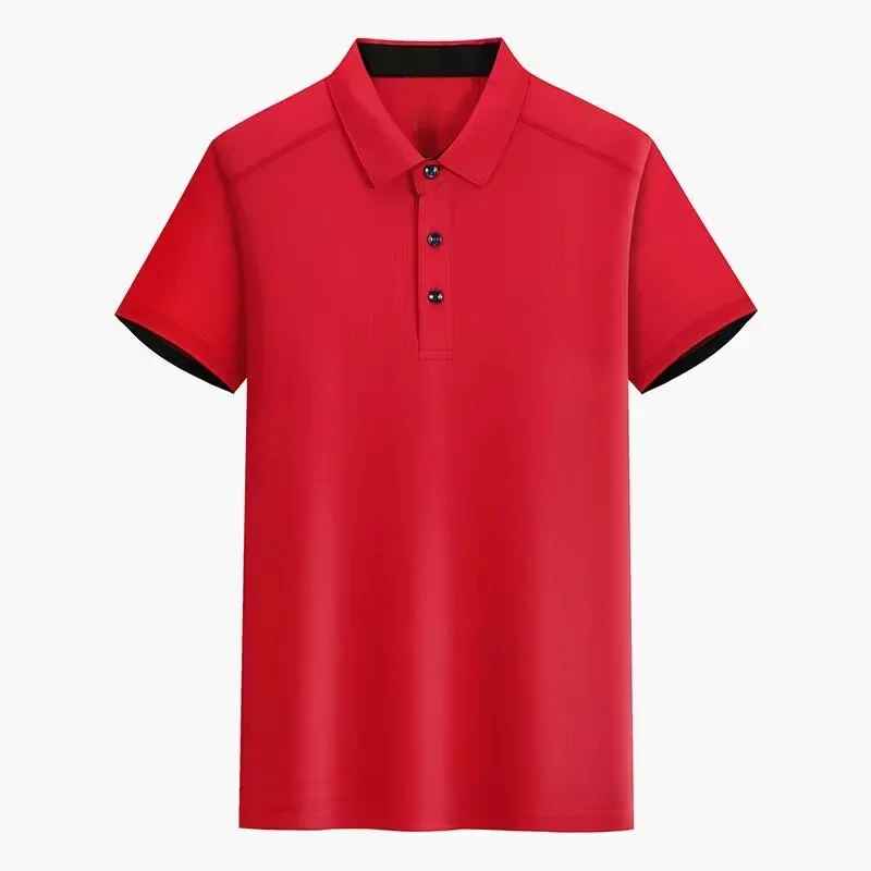 Herren Slim-Fit Poloshirt mit reflektierenden Details