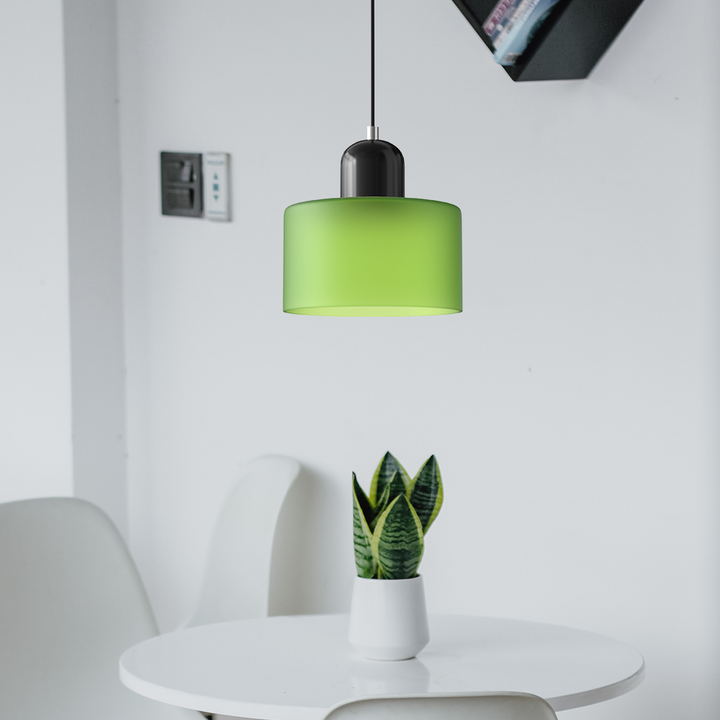 Bauhaus Glas Pendelleuchte für Stilvolle Innenräume