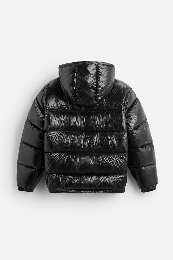 Unisex Daunenjacke - Wärme und Komfort in Schwarz und Grün