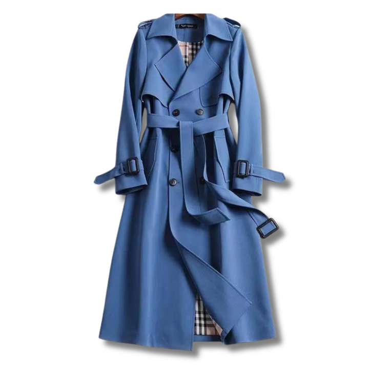 Damen Trenchcoat mit Verstellbarer Passform - Beige