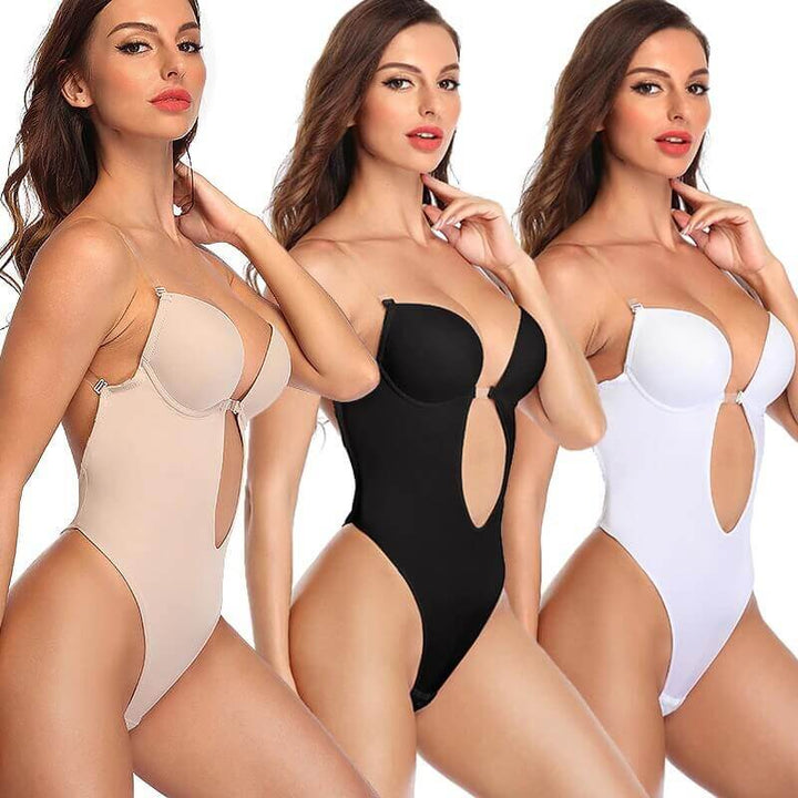 DEEP V BACKLESS BODY SHAPER - Fiadora