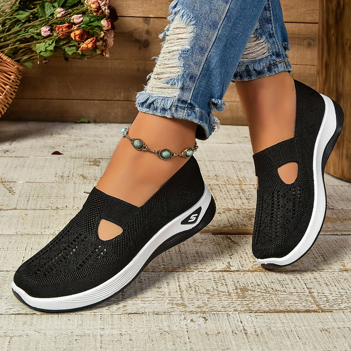 Damen-Orthopädische Slip-On-Schuhe - Komfort und Stil