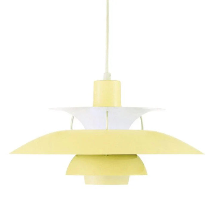 Moderne LED-Hängelampe mit Farbschirm für Innenräume