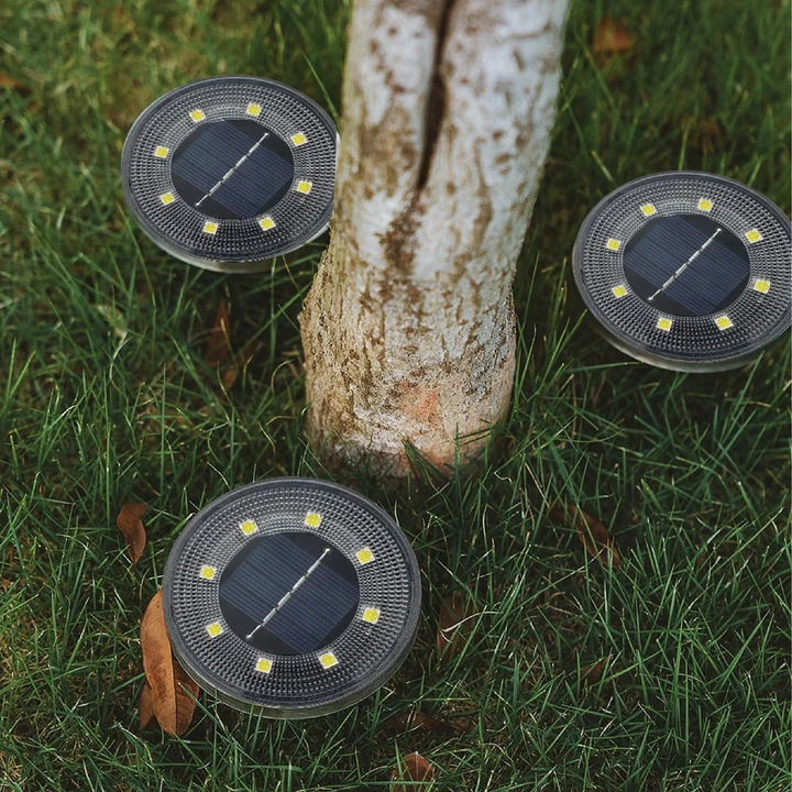 Solarbetriebene wasserdichte LED-Gartenleuchten