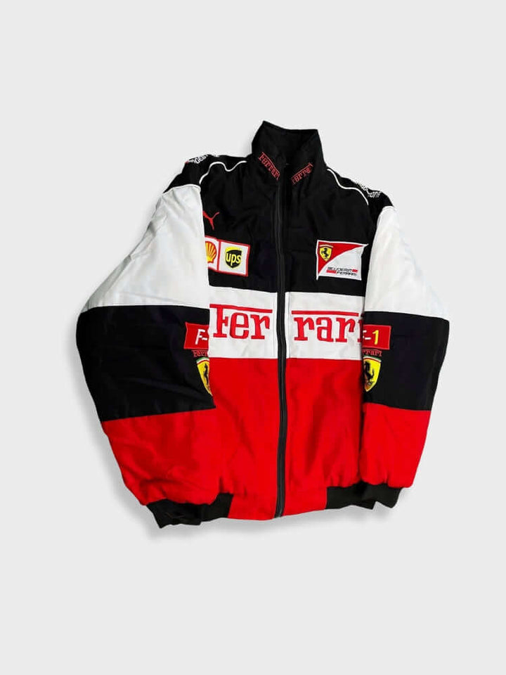 Vintage Ferrari Rennfahrerjacke