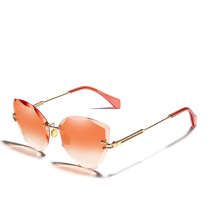 Sonnenbrille - Modernes, Rahmenloses Design