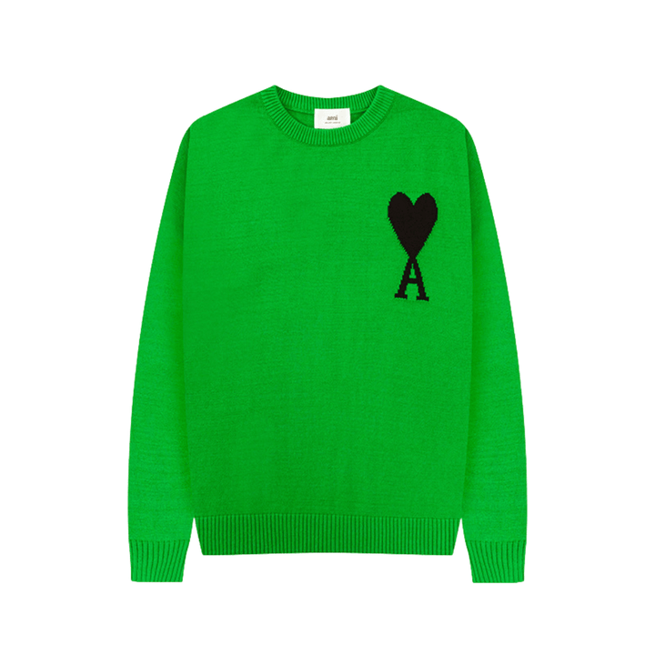 Damen Pullover mit Herz-Druck