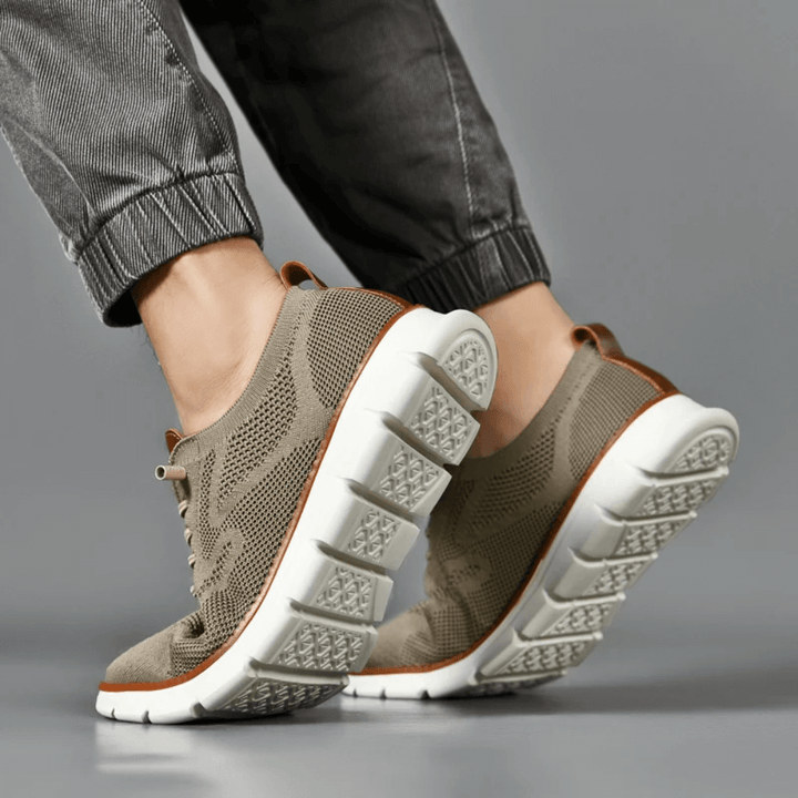 Leichte Orthopädische Fly Knit Schuhe: Atmungsaktiv & bequem