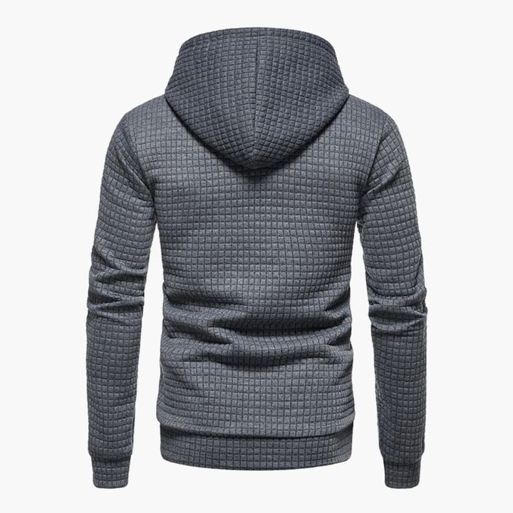 Karierter Kapuzenpullover für Damen und Herren