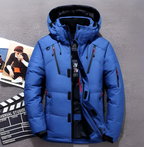 Luxuriöse Damen-Daunenjacke für den Winter