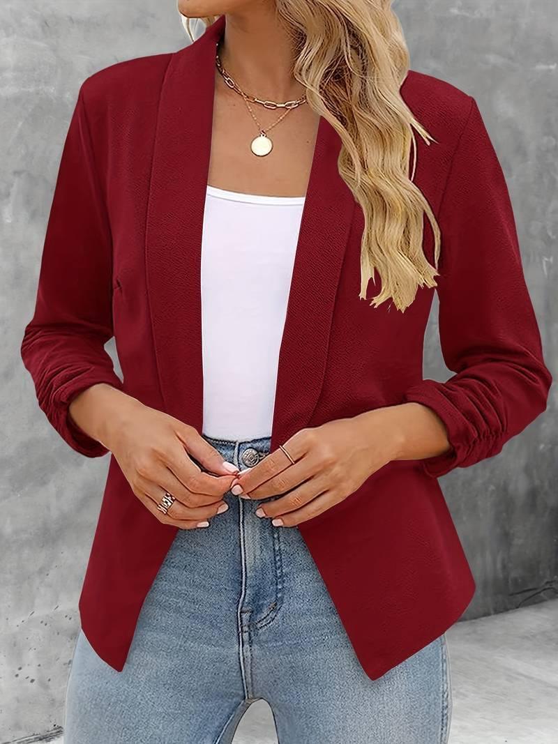Damenblazer mit Offener Vorderseite – Elegante Vielseitigkeit