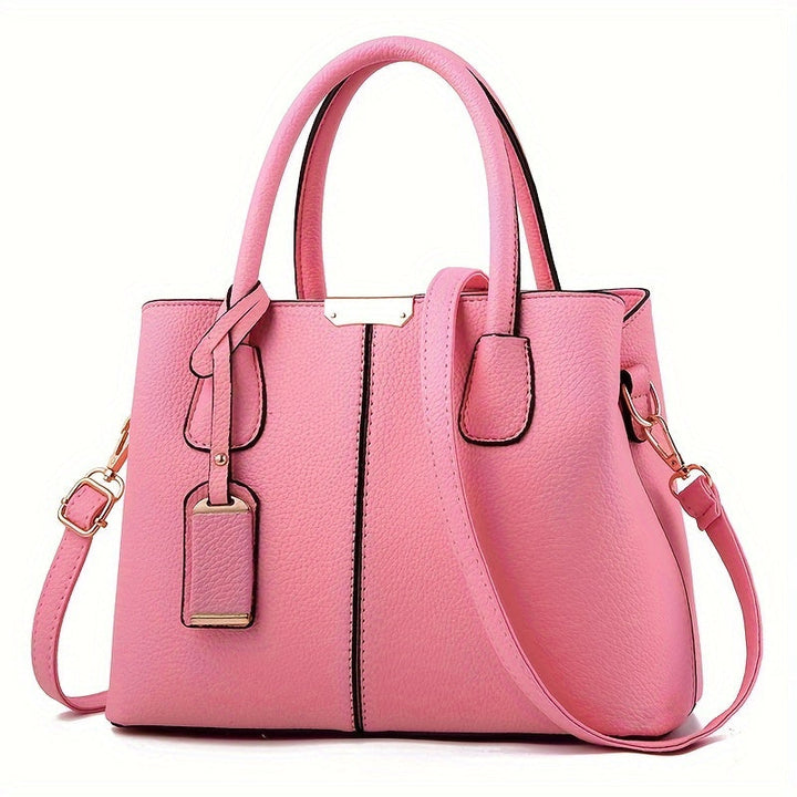 Damen Elegante PU Lederhandtasche - Vielseitig und Stilvoll