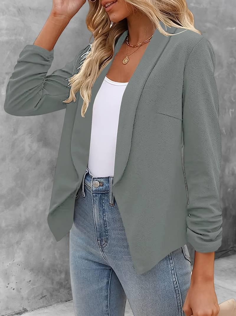 Damenblazer mit Offener Vorderseite – Elegante Vielseitigkeit
