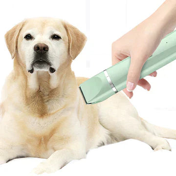 "4-in-1 Tierpflege-Trimmer, ergonomisch, multifunktional, für Fell- und Pfotenpflege, Eleganz, flüsterleise, Haustierbedarf"