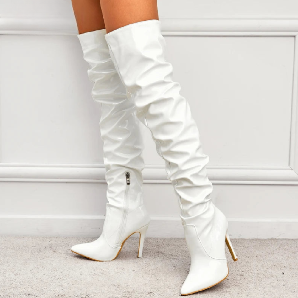 Damenstiefel mit 8 cm Absatz - Elegant und Vielseitig