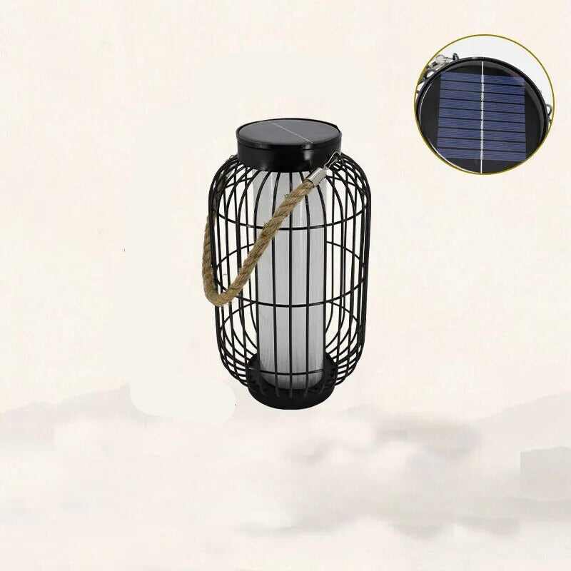 Solarbetriebene LED-Chinesische Lampe für Außenbereiche