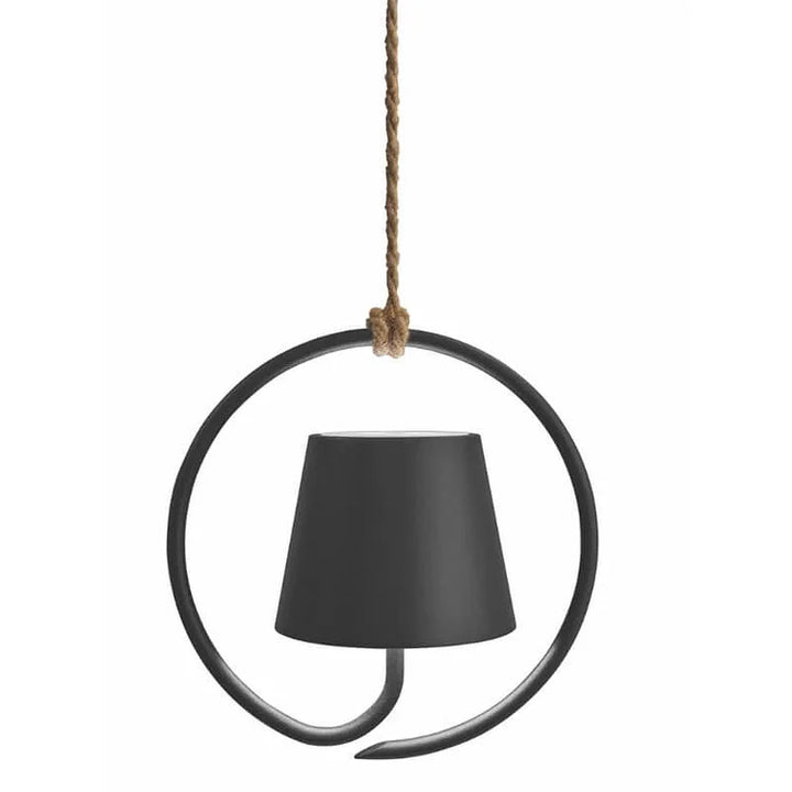 Moderne LED-Pendelleuchte für Innen- und Außenbereich