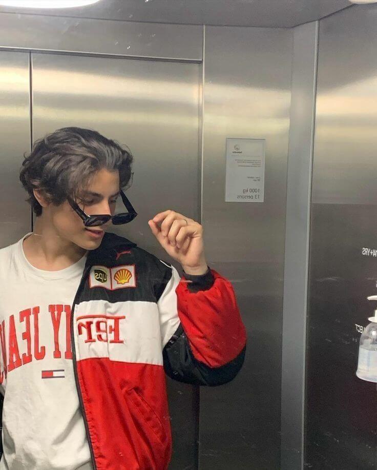Vintage Ferrari Rennfahrerjacke