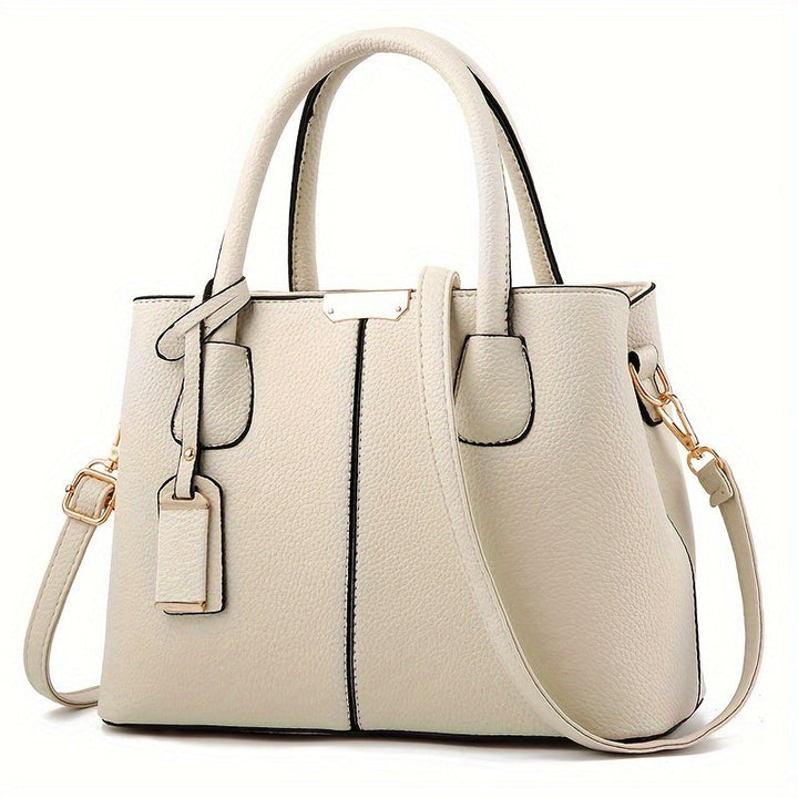 Damen Elegante PU Lederhandtasche - Vielseitig und Stilvoll