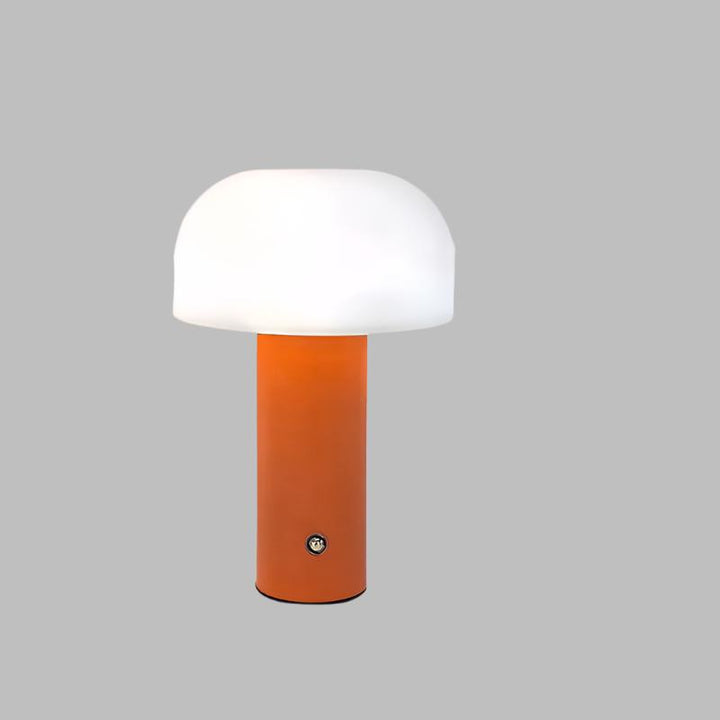Elegante kabellose Pilz-Tischlampe mit Dimmfunktion
