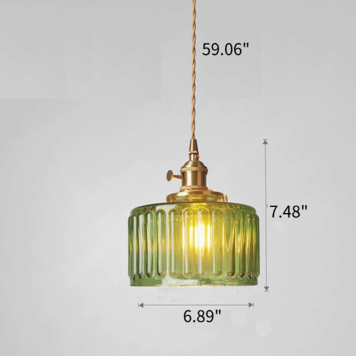 Vintage Kristall-Hängelampe für elegantes Raumlicht