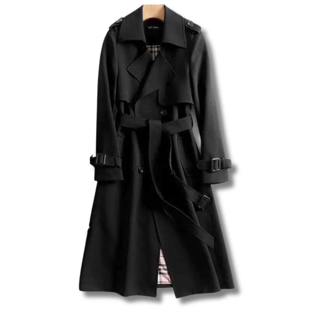 Damen Trenchcoat mit Verstellbarer Passform - Beige
