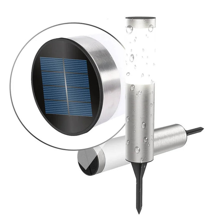 Solarbetriebene wasserdichte LED-Gartenlampe für draußen
