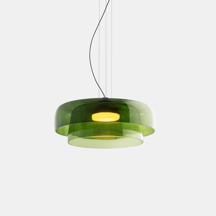 Nordische Glas-Pendelleuchte für Wohnzimmer