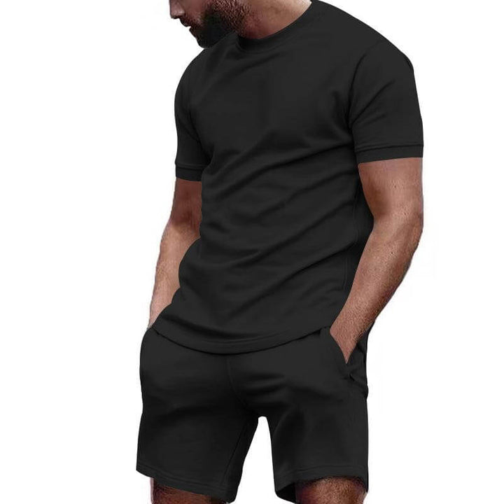 Lässiges T-Shirt & Shorts Set für Herren - Sommer-Outfit