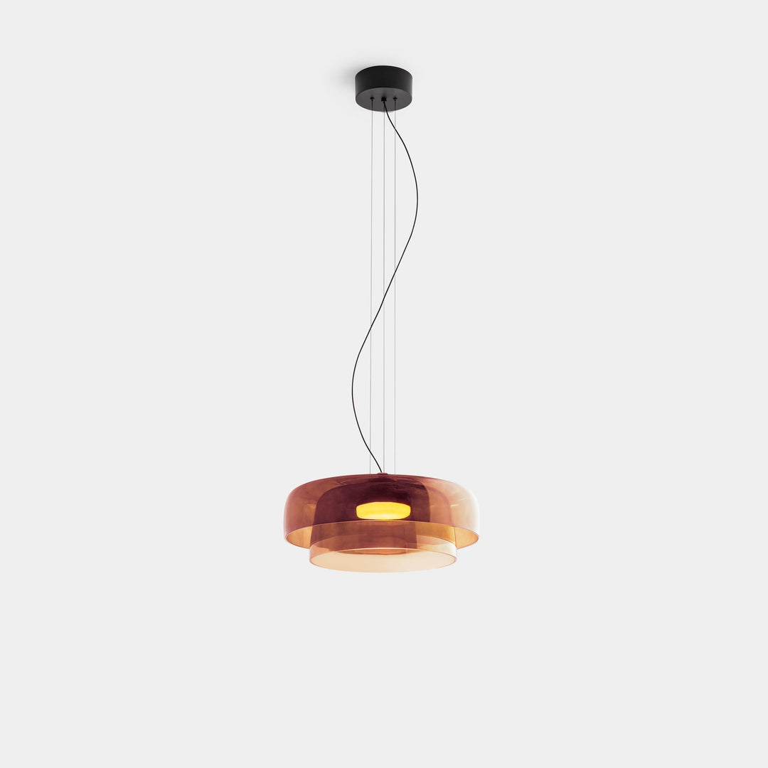 Nordische Glas-Pendelleuchte für Wohnzimmer