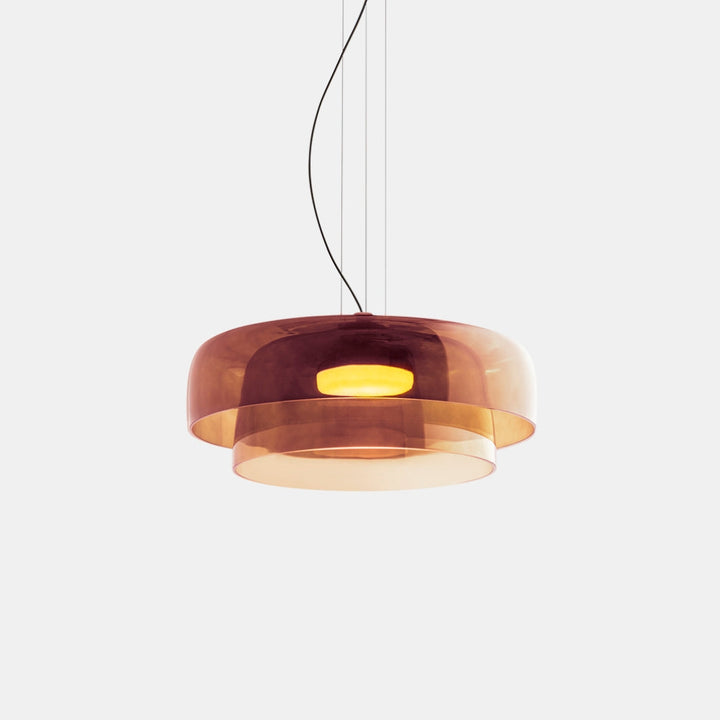 Nordische Glas-Pendelleuchte für Wohnzimmer