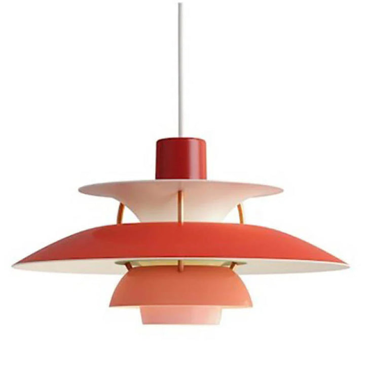 Moderne LED-Hängelampe mit Farbschirm für Innenräume
