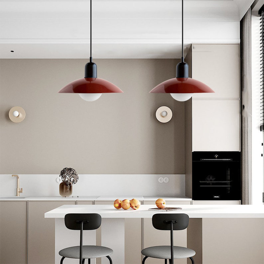 Farbige Macaron Pendelleuchte - Modernes Design