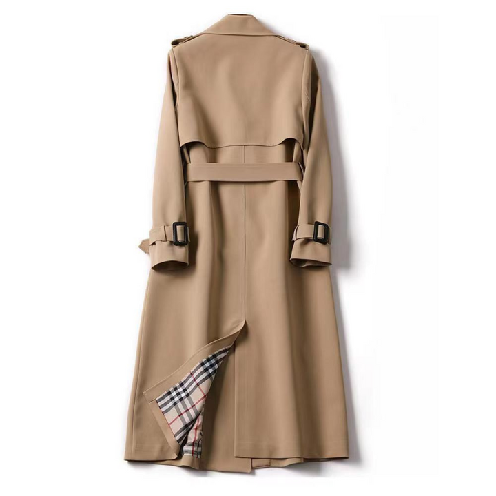 Damen Trenchcoat mit Verstellbarer Passform - Beige