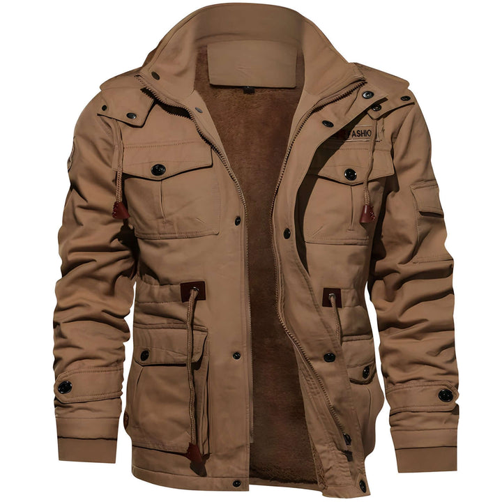 Herren Militärjacke mit vielen Taschen