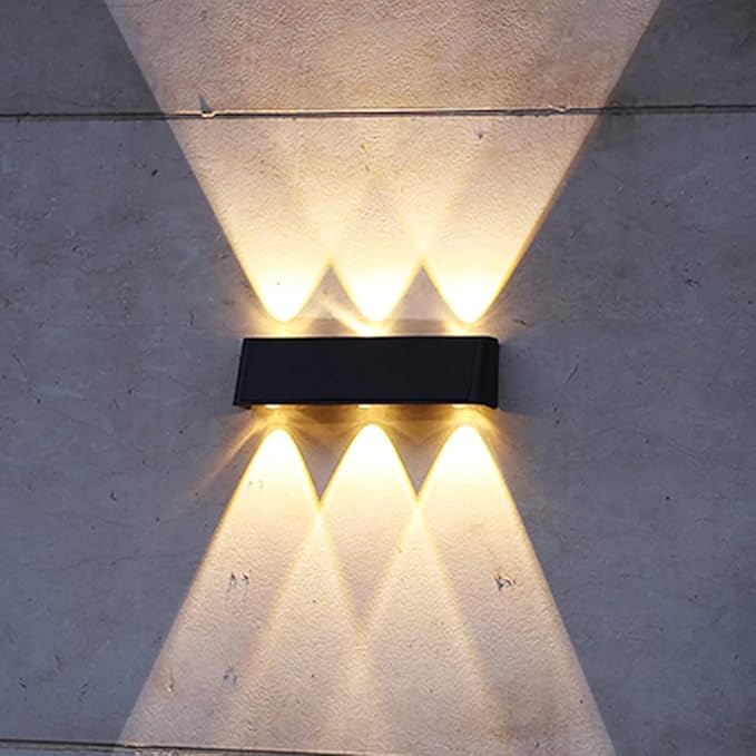 Solar LED Außenwandleuchte Schwarz - Modern & Umweltfreundlich