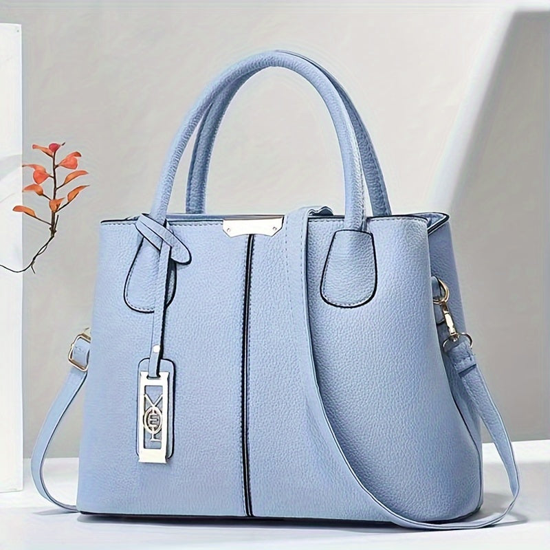 Damen Elegante PU Lederhandtasche - Vielseitig und Stilvoll