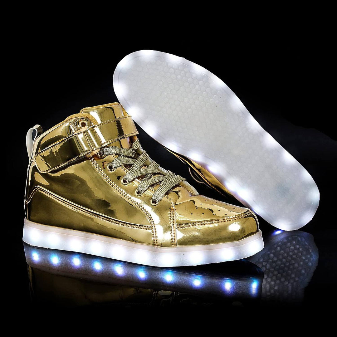 LED-Sneaker mit Akku-Beleuchtung: Modisch & Funktional