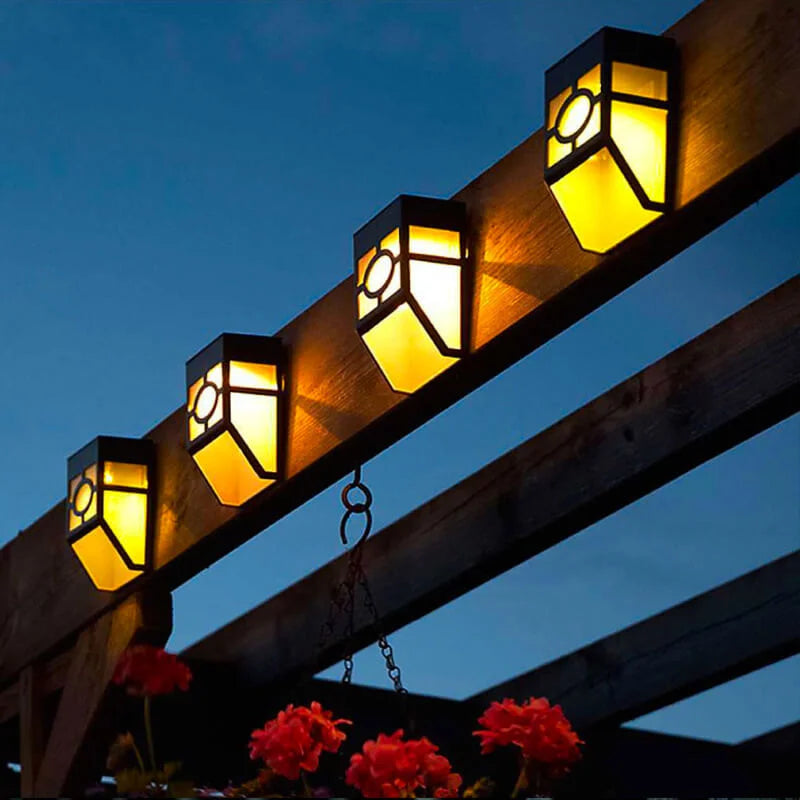 Solar-LED-Wandleuchten für Außenbereich IP44