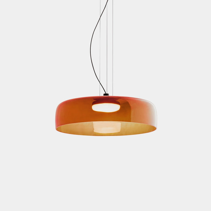 Nordische Glas-Pendelleuchte für Wohnzimmer